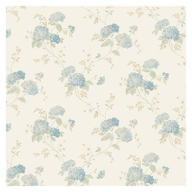 Buy PR33859 Floral Prints 2 Green Small Floral Wallpaper by Norwall Wallpaper