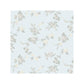 Sample AF37706 Flourish Abby Rose 4, Blue Chic Rose Wallpaper in Turquoise, Greys Yellow by Norwall