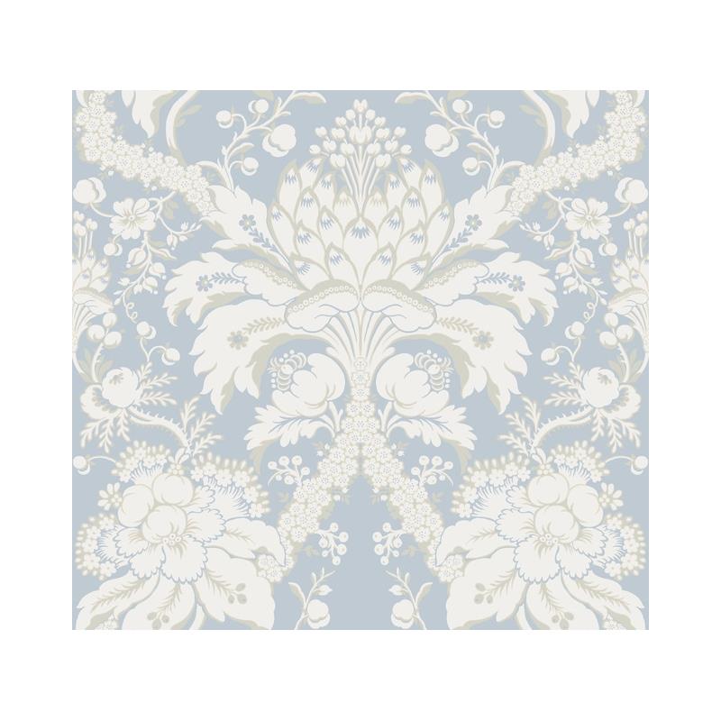 Sample DM4955 Damask Resource Library, French Artichoke Dam by York Wallpaper