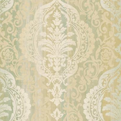 Search FF51304 Fairfield Off-White Damask by Seabrook Wallpaper