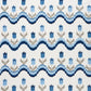 Buy 70272 Tulip Flamestitch Embroidery Blue by Schumacher Fabric