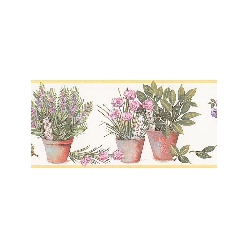 Sample FK78457 Green Floral wallpaper Norwall Wallpaper