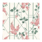 Sample 115-5012 Wisteria, Coral Sage Parch Print by Cole and Son Wallpaper