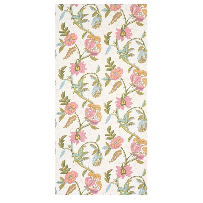 Looking for 5013241 Indali Pink and Leaf Schumacher Wallcovering Wallpaper