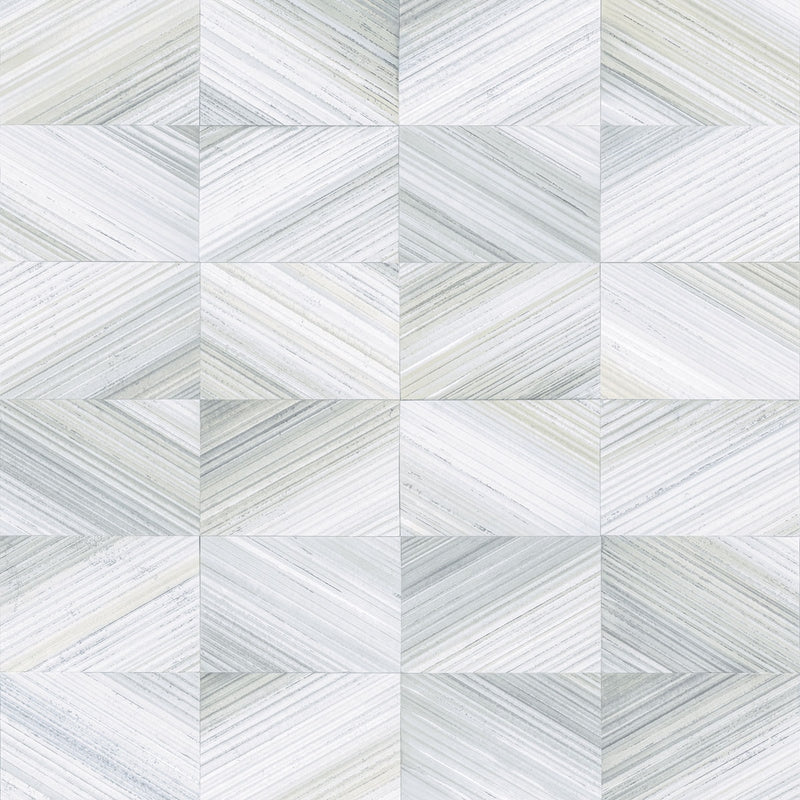 Sample 2922-25376 Trilogy, Stratum Light Blue Geometric Wood by A-Street Prints Wallpaper