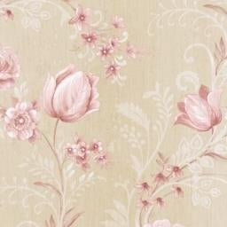 View SE51201 Elysium Reds Floral by Seabrook Wallpaper