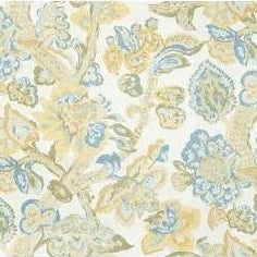 Acquire 2009165.405 Lemon/Blue Multipurpose by Lee Jofa Fabric