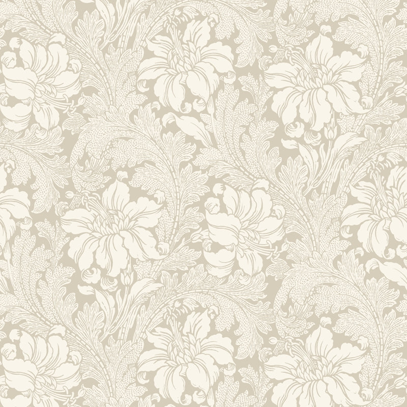 Sample 2011 Acanthus Garden, Stone By Borastapeter Wallpaper