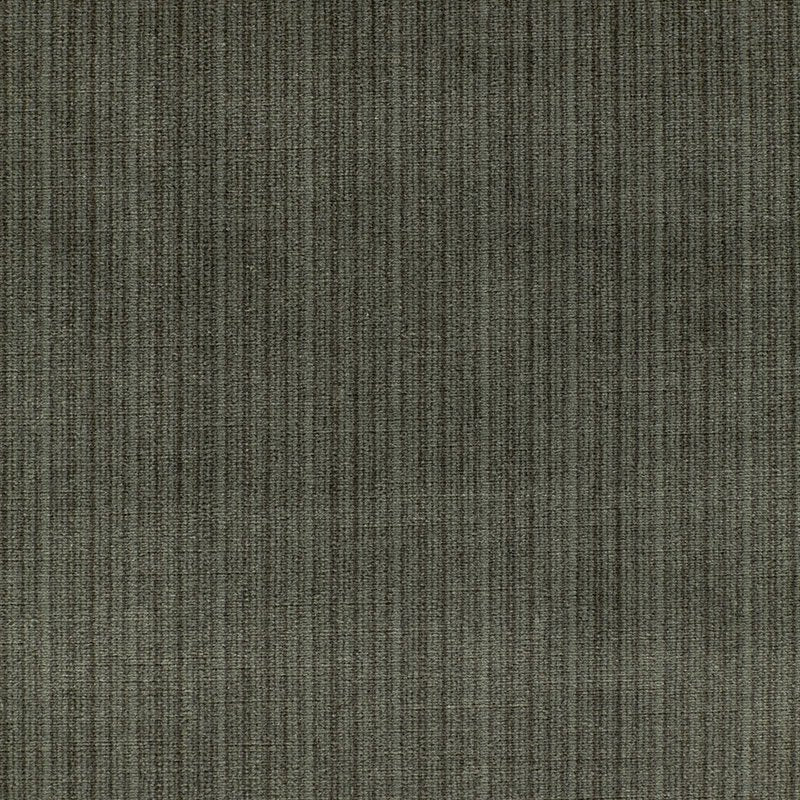 Purchase sample of 64712 Antique Strie Velvet, Smoke by Schumacher Fabric
