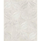 Sample 2766-24425 KItchen Bath Essentials, Beallara Light Grey Ogee by Brewster Wallpaper