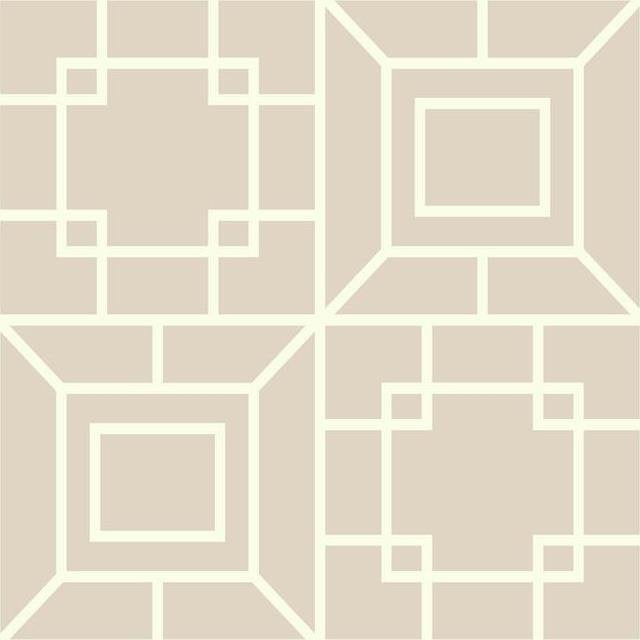 View AF1968 Ashford Toiles Theorem  color white Geometrics Ashford House Wallpaper