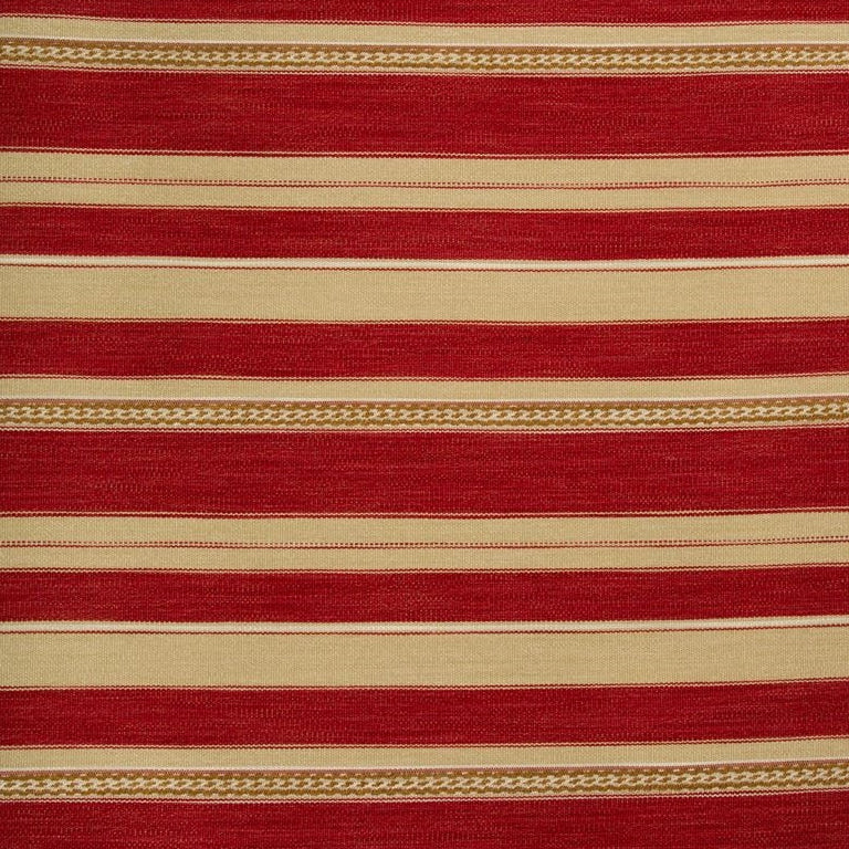 Shop 2017143.940 Entoto Stripe Red/Ochre upholstery lee jofa fabric Fabric