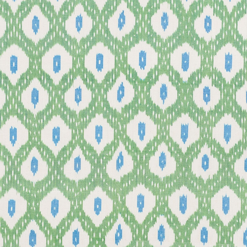 Save 178070 Indio Ikat Green by Schumacher Fabric