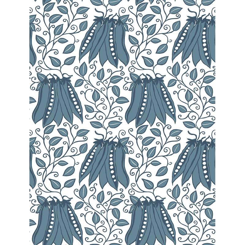 Save on 2821-25118 Folklore. Peas in a Pod Teal A-Street Wallpaper