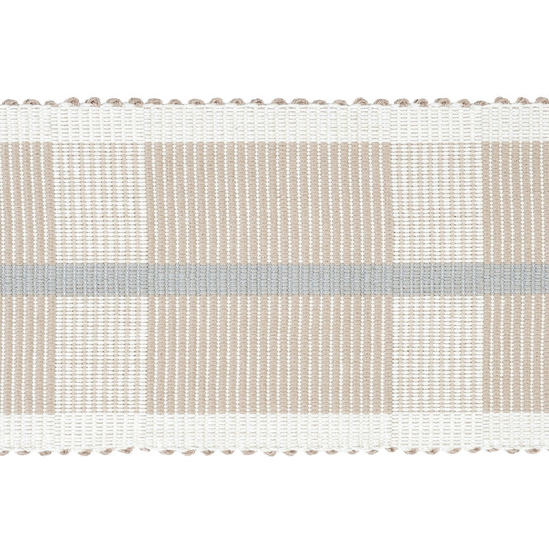 78970 | Calcada Tape Wide, Natural - Schumacher Fabric