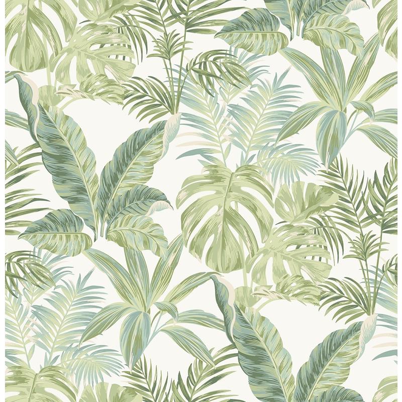 Sample NU3382 Madagascar, Leaves Peel and Stick Wallpaper