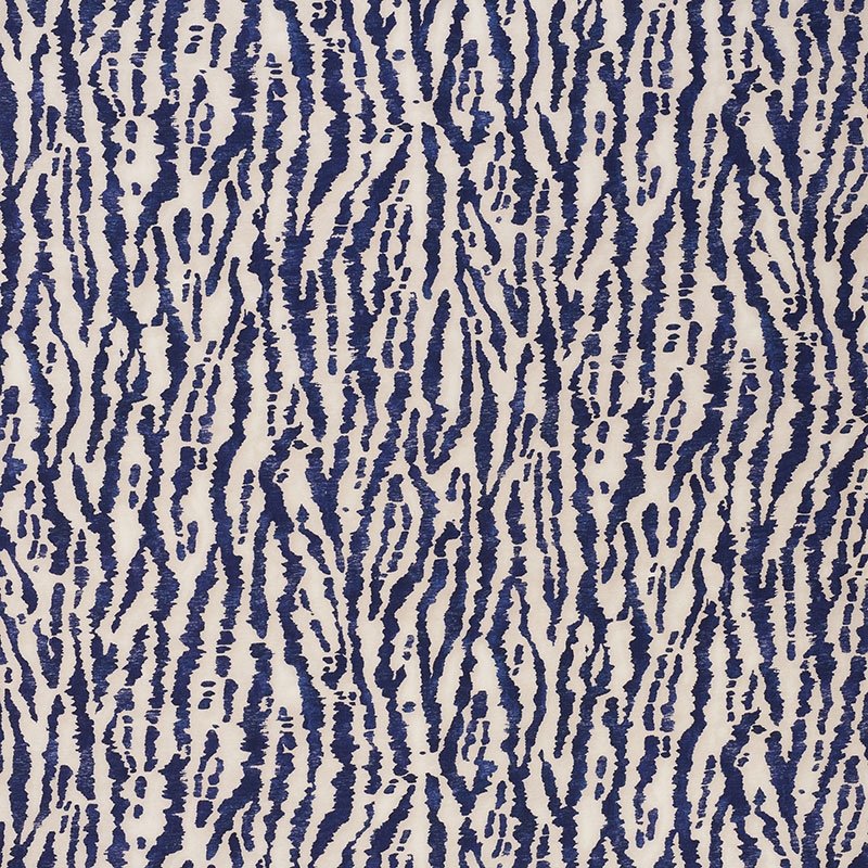 Purchase sample of 176373 Animaux, Navy by Schumacher Fabric