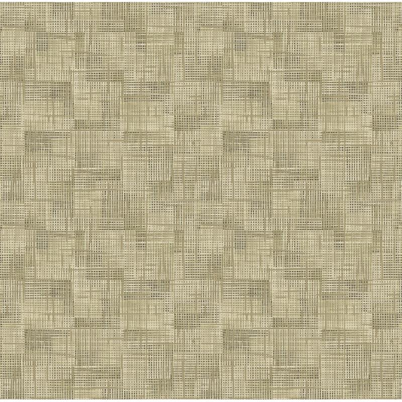 Sample 2972-86160 Loom, Ting Brown Lattice Wallpaper by A-Street Prints Wallpaper
