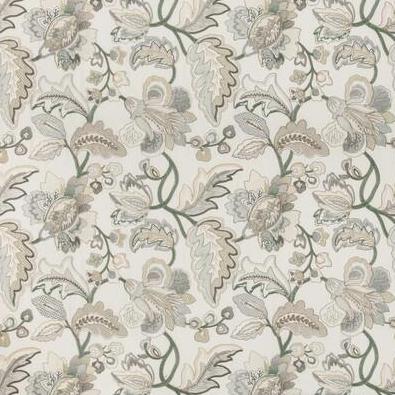 Save 2019111.135.0 Orford Embroidery Multi Color Botanical by Lee Jofa Fabric