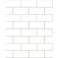 Sample 2904-23750 Fresh Start Kitchen and Bath, Easton Off-White Subway Tile Wallpaper by Brewster