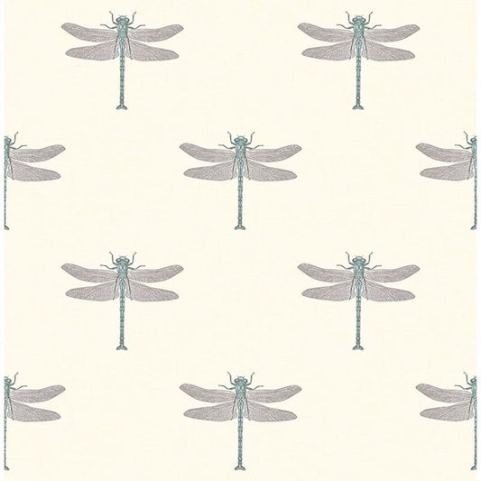 Buy TA20302 Tortuga Black Dragonfly by Seabrook Wallpaper