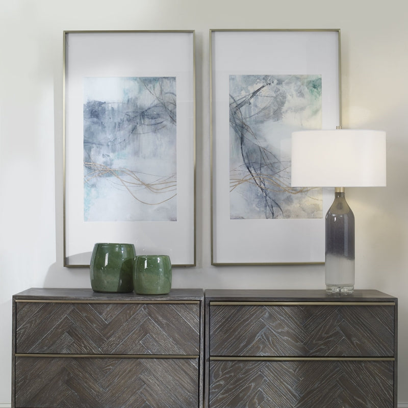 45099 | Uttermost Undulating Oro Abstract Prints, S/2 - Uttermost