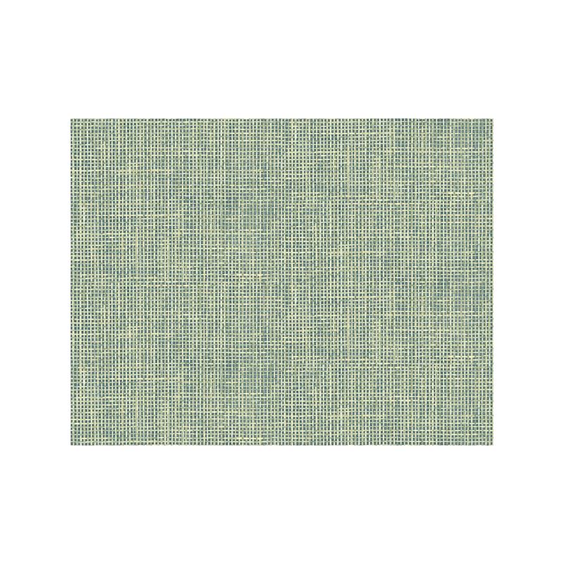 Sample PS41304 Palm Springs, Woven Summer Green Grid by Kenneth James Wallpaper
