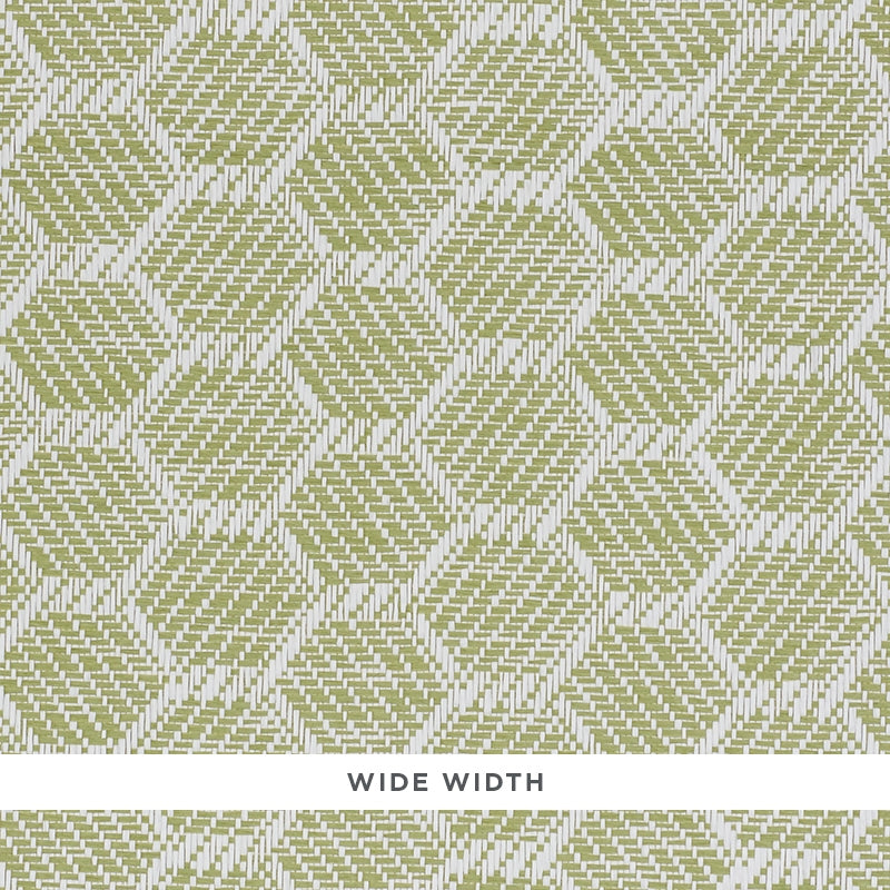 Shop 5011281 Abaco Paperweave Green Schumacher Wallcovering Wallpaper