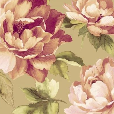 Select CB92005F Carl Robinson 9 Pink Floral Fabric Wallpaper