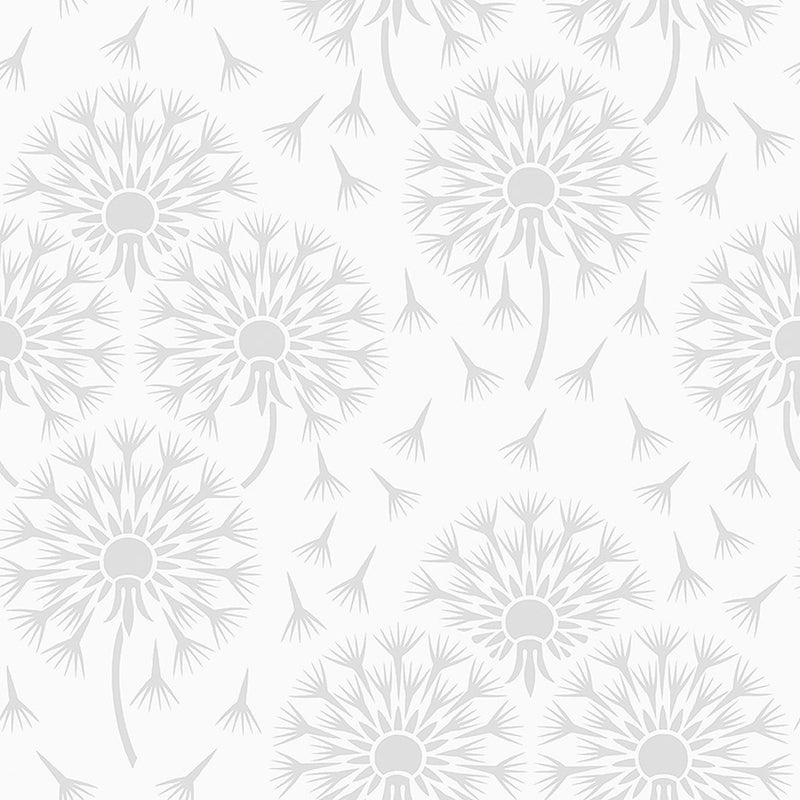 Sample 9316 Dandelion, Grey By Borastapeter Wallpaper