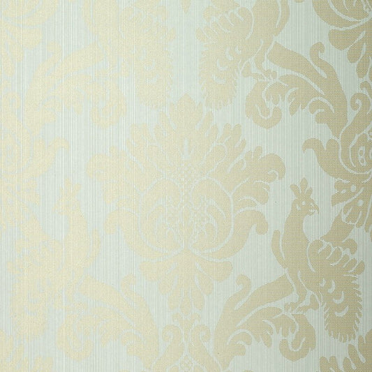 Looking for 5003662 Valette Strie Damask Robin'S Egg Schumacher Wallpaper