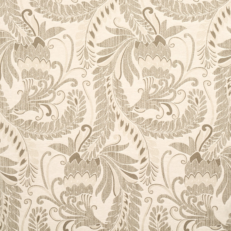 Purchase sample of 80640 Orley Jaquard, Neutral by Schumacher Fabric