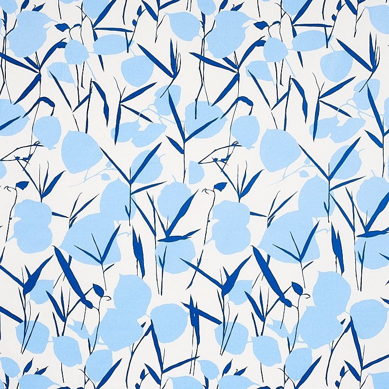Purchase sample of 178852 Joan, Blue by Schumacher Fabric