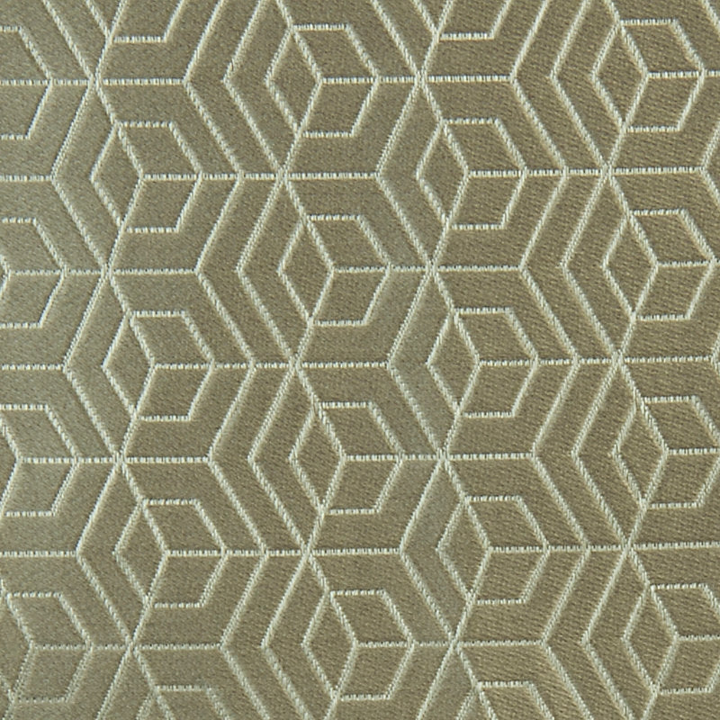 Looking A9 00031875 Hoopstar Silver On Taupe by Aldeco Fabric