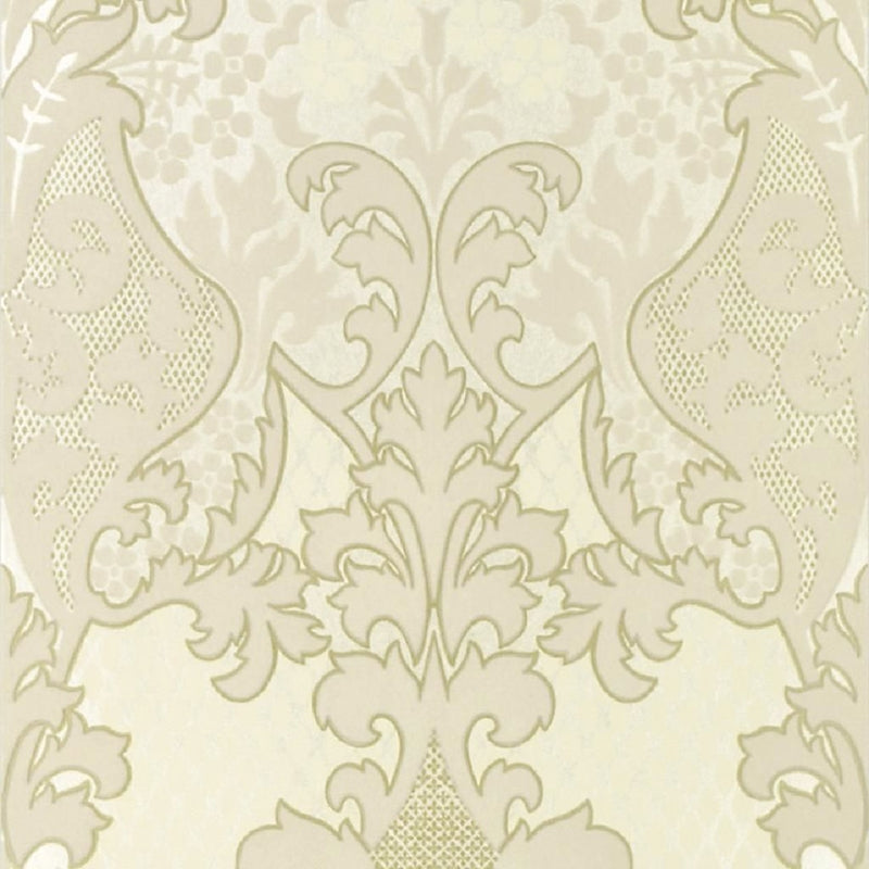 View P504/05 Eldridge Ivory by Designer Guild Wallpaper