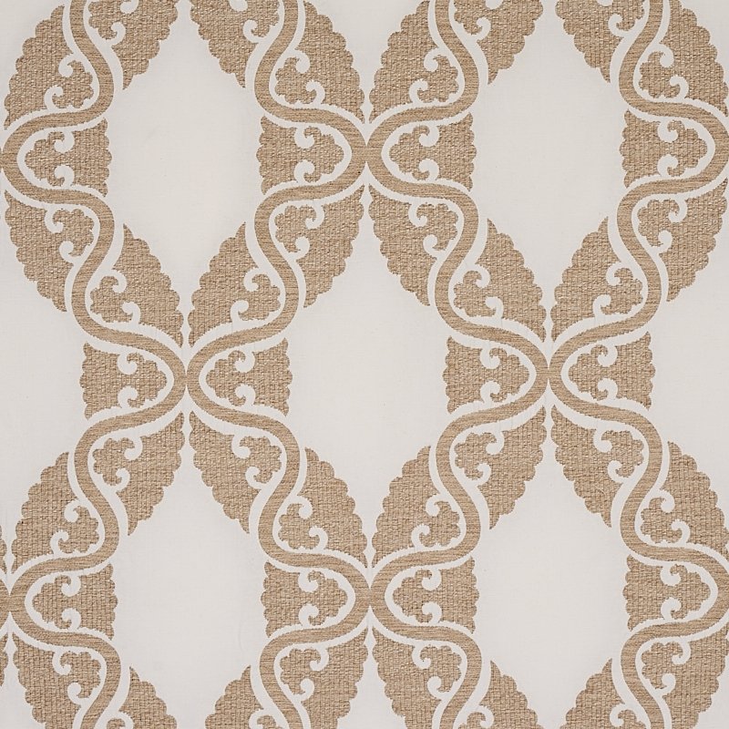 Purchase sample of 80310 Siljan, Ivory by Schumacher Fabric