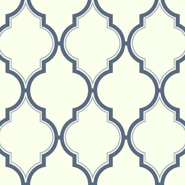 Acquire BH8337 Kashmir Luxury Trellis color White Trellis/Lattice by Antonina Vella Wallpaper