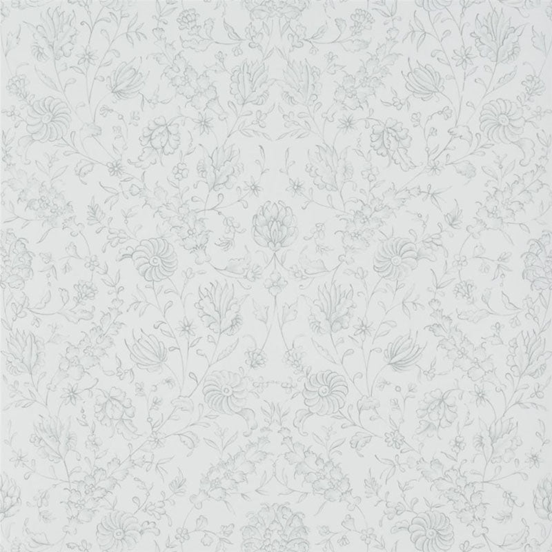 Looking PQ009/06 Flora Silver by Designer Guild Wallpaper