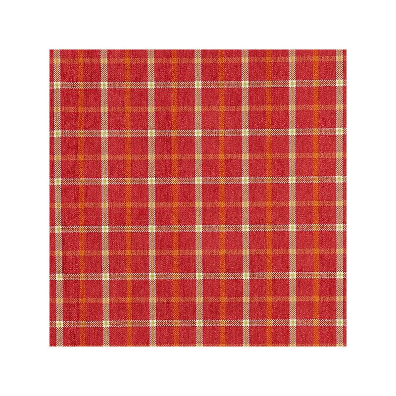Sample 27121-003 Bristol Plaid, Tuscan - Scalamandre Fabric (SC 000327121)