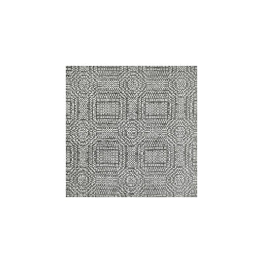Looking F3207 Shadow Gray Geometric Greenhouse Fabric