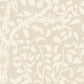 Sample 2035-01WP Arbre De Matisse Reverse, White on Off White by Quadrille Wallpaper
