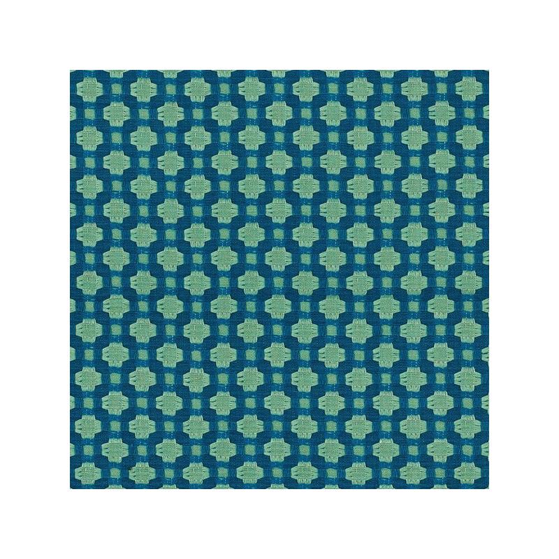 Purchase sample of 62613 Betwixt, Peacock/Seaglass by Schumacher Fabric