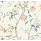 Buy LN11101 Luxe Retreat Southport Floral Trail Blue by Seabrook Wallpaper