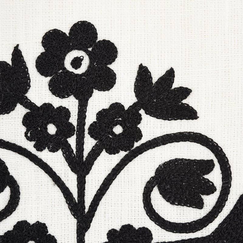 Purchase 72090 Talitha Embroidery Blackwork Schumacher