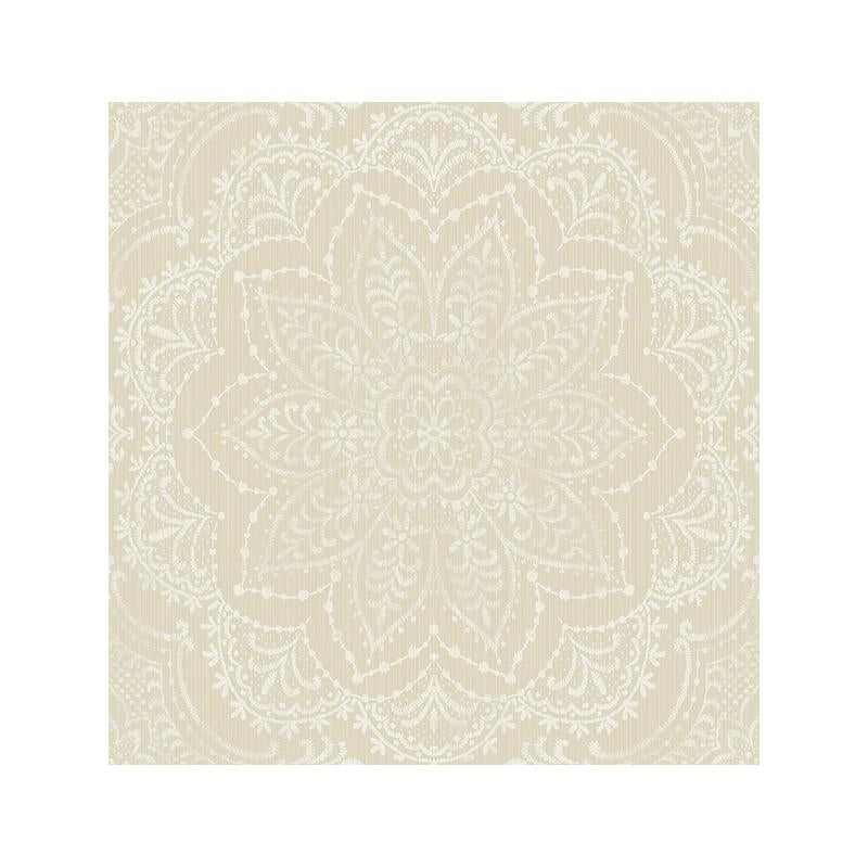 Sample Carl Robinson CR20405, Jane color Off White Lace/Filigree Wallpaper