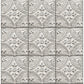 Sample 2922-23763 Trilogy, Cornelius White Tin Ceiling Tile by A-Street Prints Wallpaper