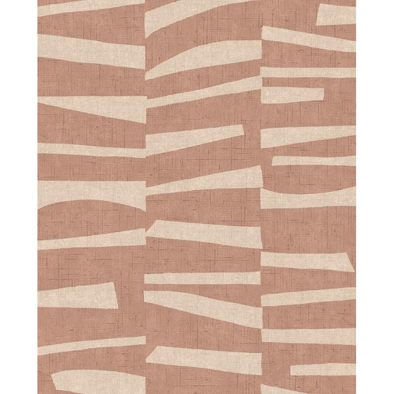 Sample EJ318025 Twist, Ode Pink Staggered Stripes by Eijffinger