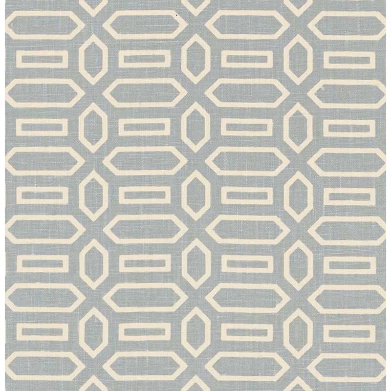 Purchase sample of 176144 Pavillion, Orpington Blue by Schumacher Fabric