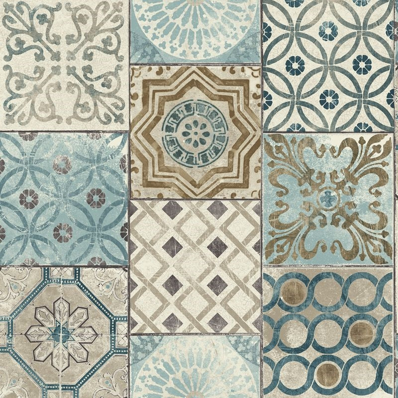 Sample RN71402 Jaipur 2 Tiles Wallquest