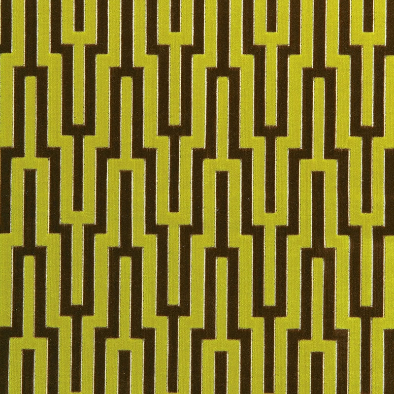 Purchase sample of 65700 Metropolitan Velvet, Bamboo Shoot by Schumacher Fabric